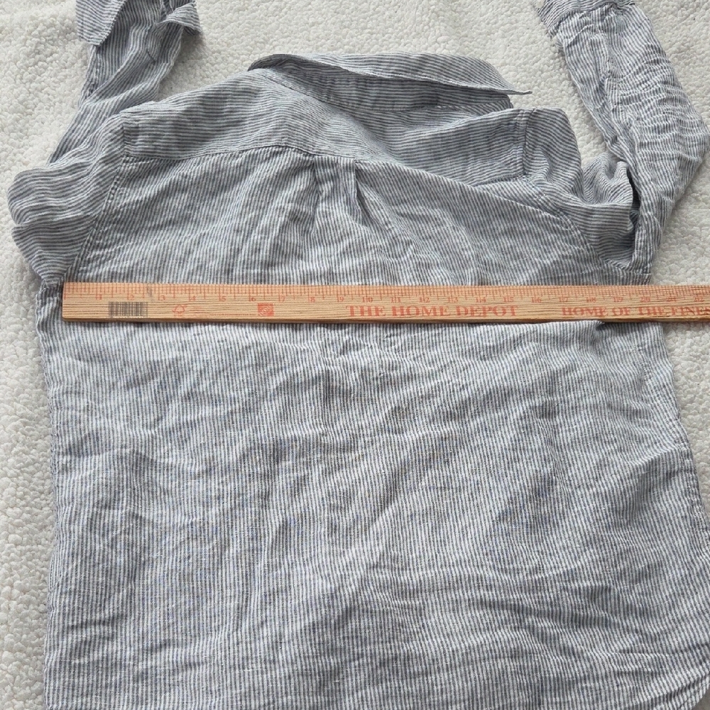 Quince 100% European Linen Long Sleeve Shirt Size Small - Picture 9 of 12